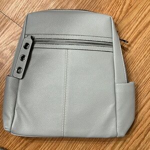 Great holiday gift!!  mini backpack (new) light gray